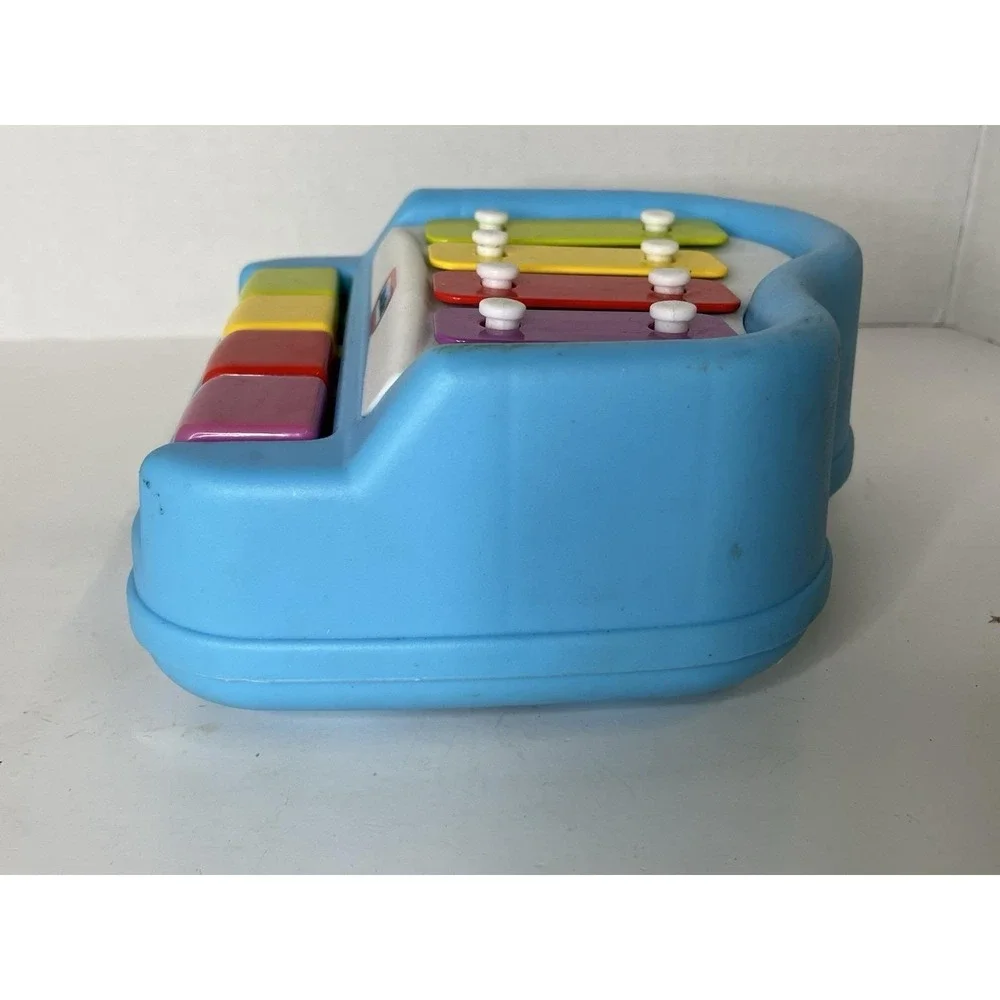 Little Tikes Kids Toy Piano Keyboard Xylophone Blue Multicolor Keys